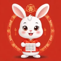 万年历属兔的今年多大:属兔虚岁实岁区别