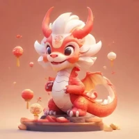 2025年属龙人的命运 诗句:龙年吉祥物