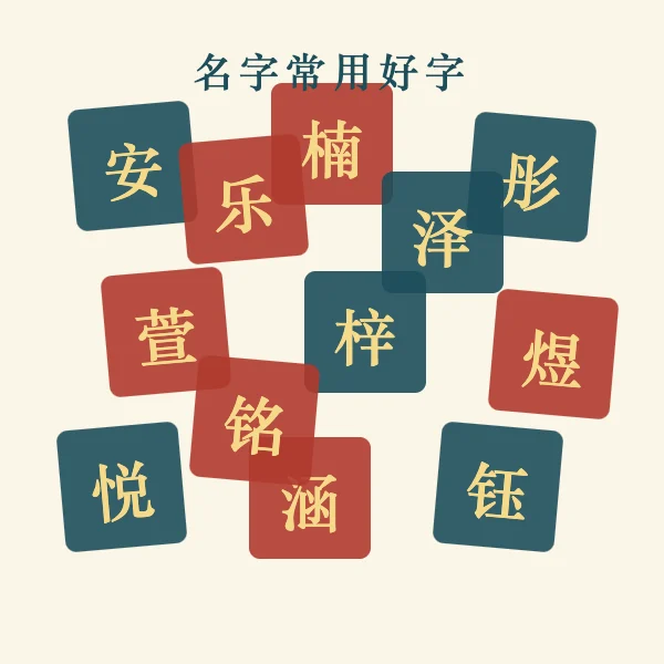 取名词典卷轴常用字