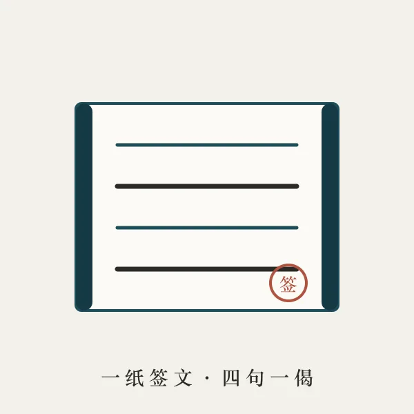 签文卷轴主题图